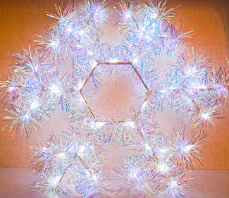 LED copper wire shinning decoration  DD-2024 