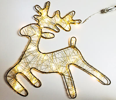 micro LED deer with gold wires  warmwhtie  DD-3029