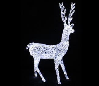 3D acrylic deer H160cm 600LED  DD-3015